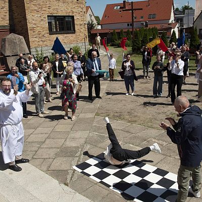 Pożegnalna Eucharystia o. Sebastiana grafika