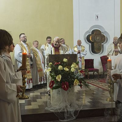 Dziewięćdziesiąte urodziny o. Bogdana grafika