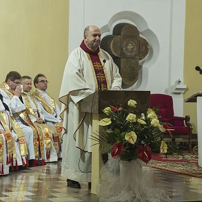 Dziewięćdziesiąte urodziny o. Bogdana grafika