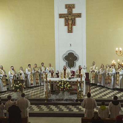 Dziewięćdziesiąte urodziny o. Bogdana grafika