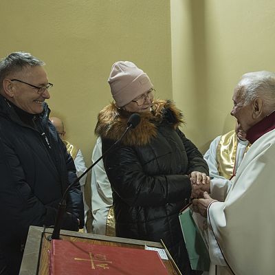 Dziewięćdziesiąte urodziny o. Bogdana grafika